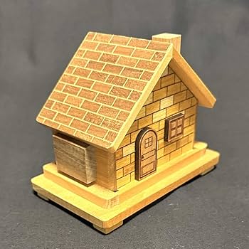 Amazon.co.jp: からくり箱家寄木細工ひみつ箱秘密箱木製パズル